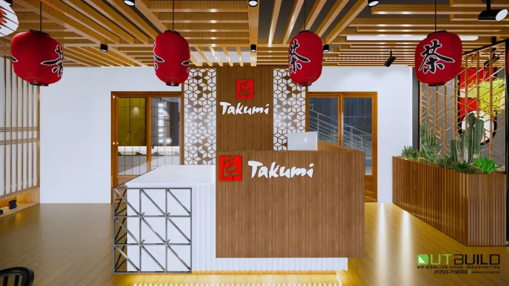 Takumi Restaurant Interior Design
