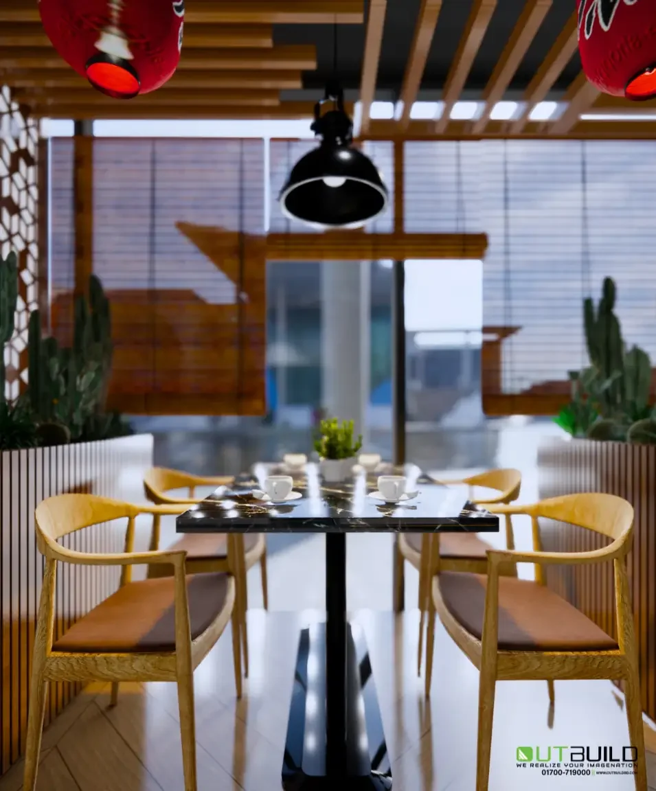 Takumi Restaurant Interior Design | Modern Japanese Restaurant Interior in Uttara, Dhaka