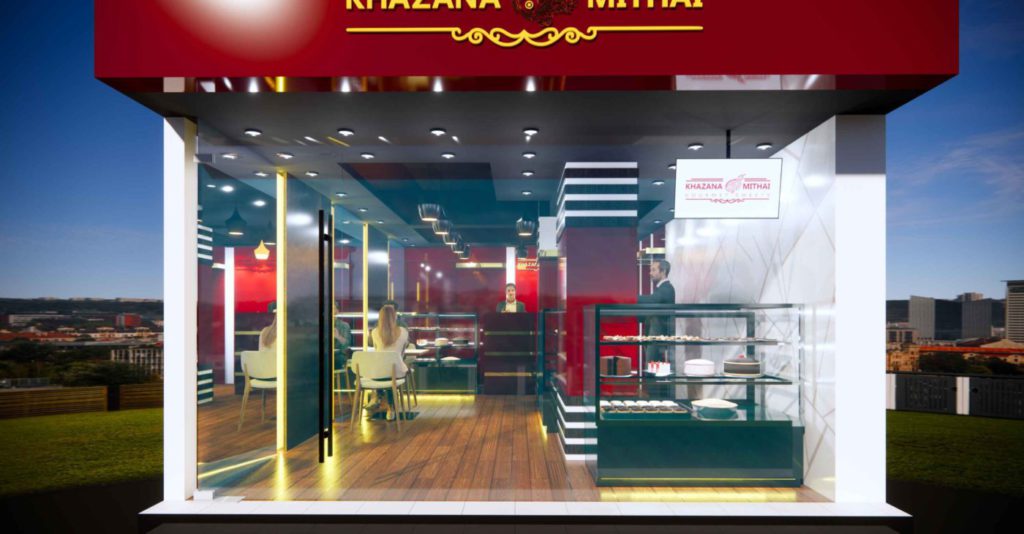 Premium Sweet Shop Interior Design