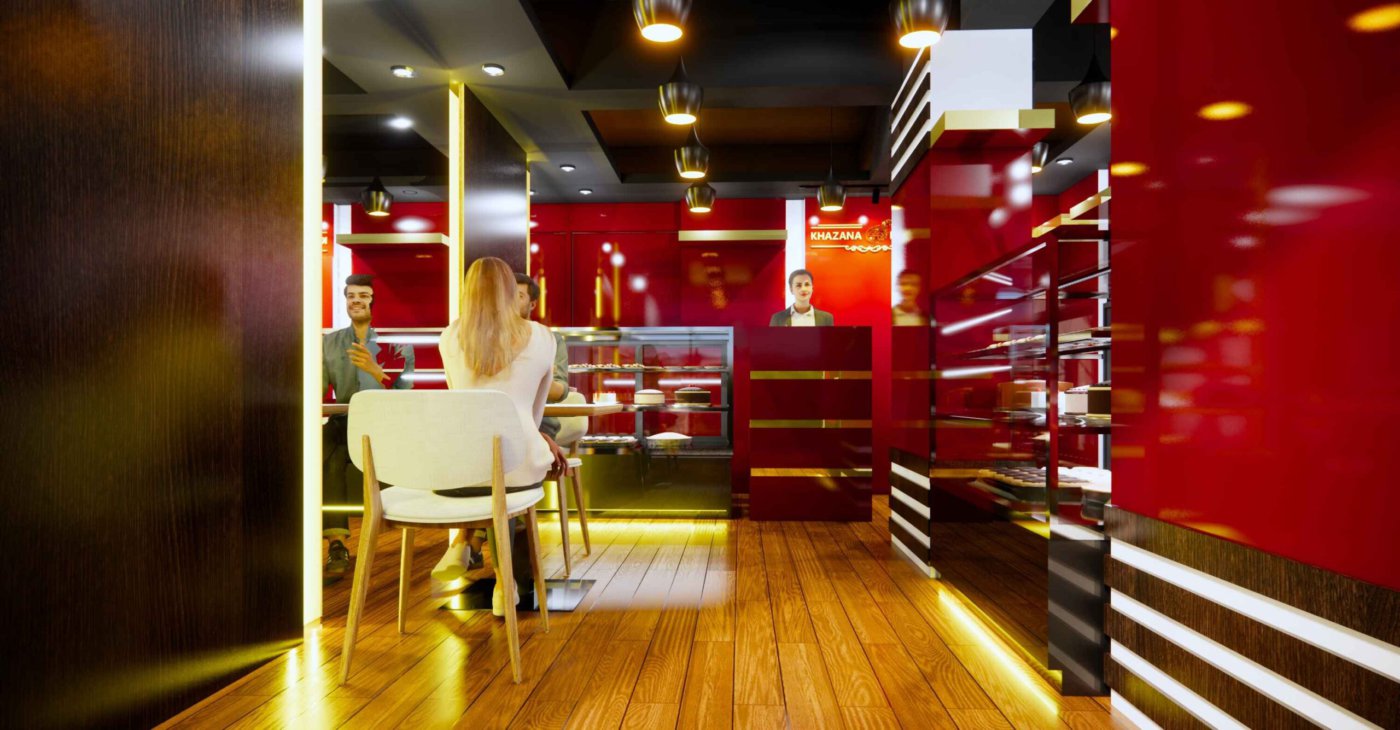 Premium Sweet Shop Interior Design