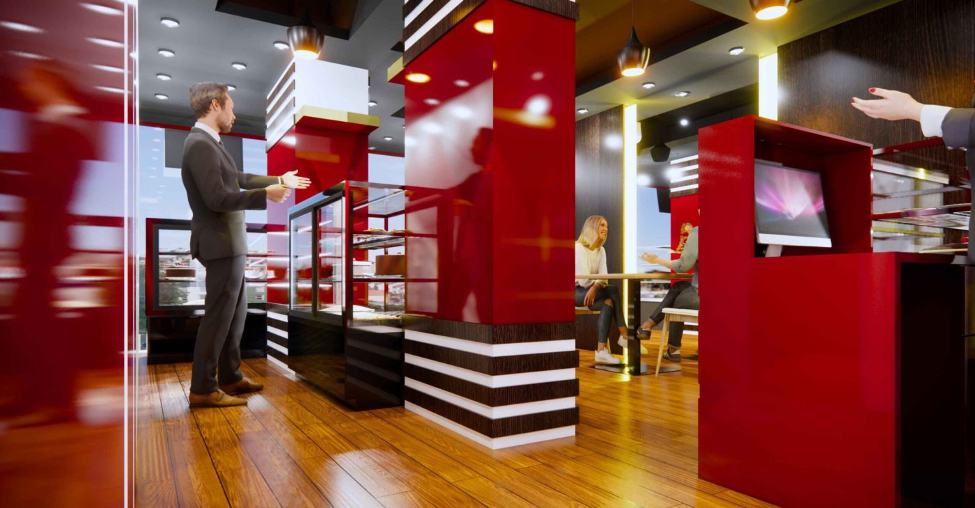 Premium Sweet Shop Interior Design
