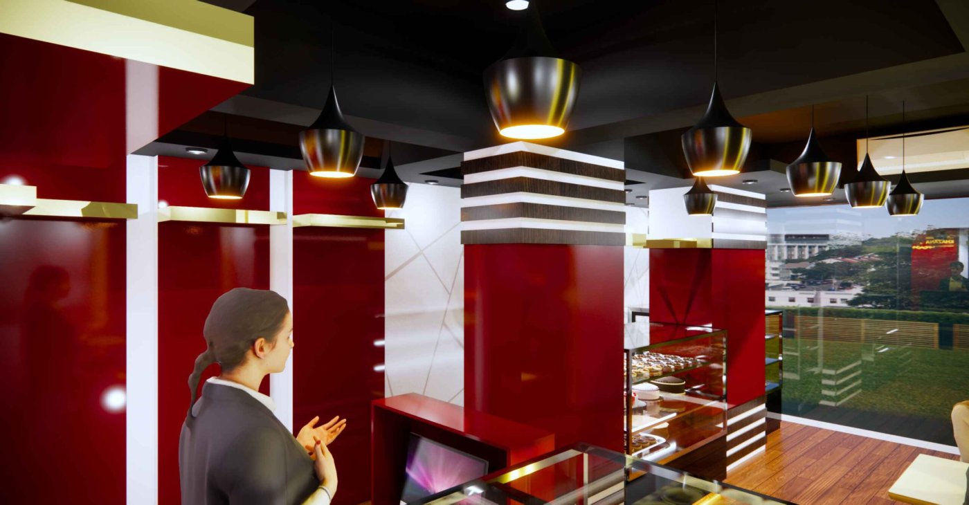 Premium Sweet Shop Interior Design