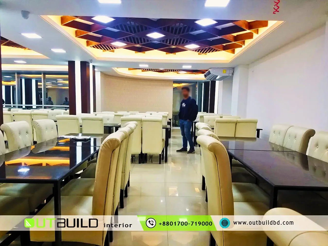 Contemporary Buffet Restaurant Interior
