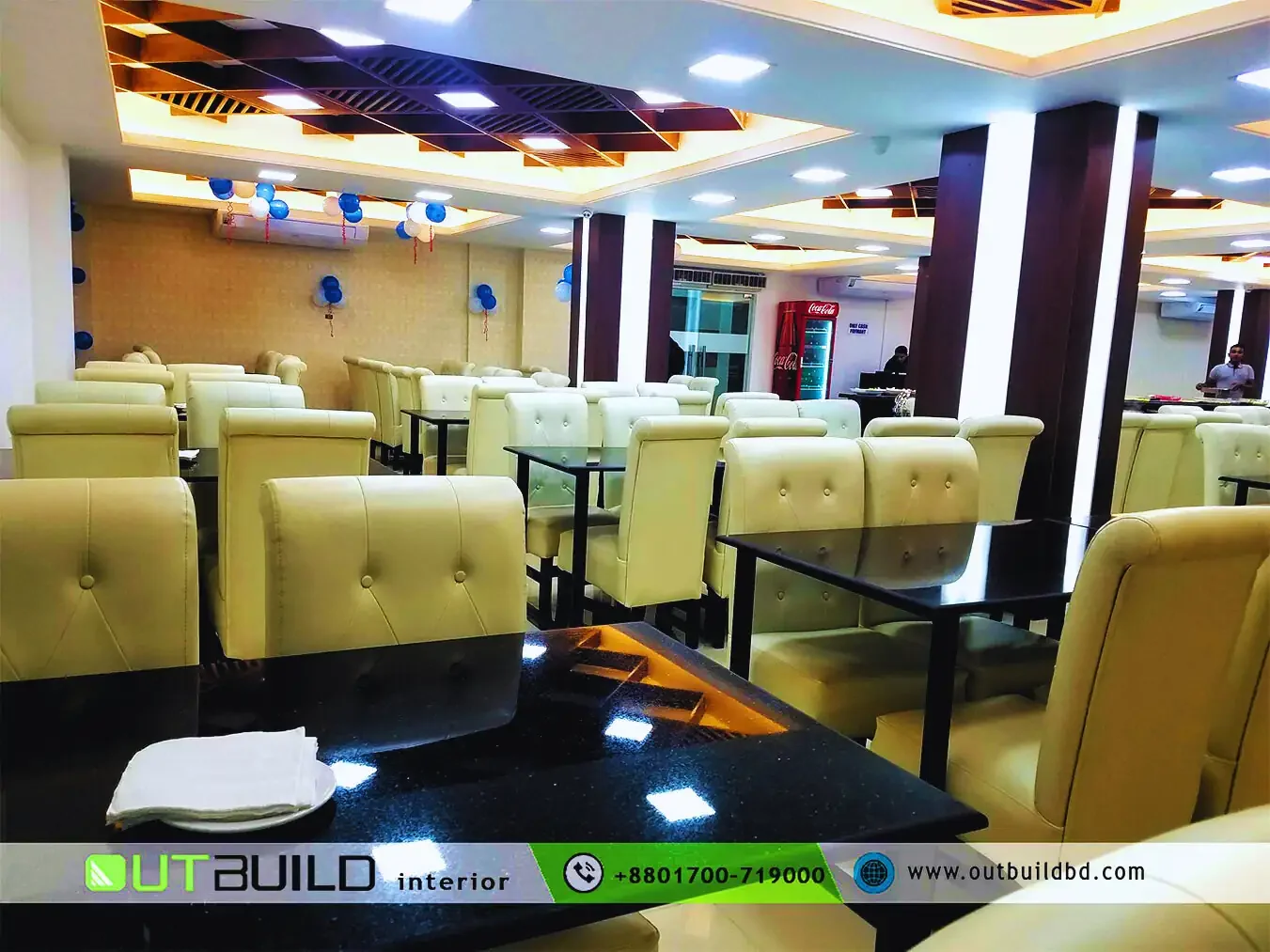 Contemporary Buffet Restaurant Interior