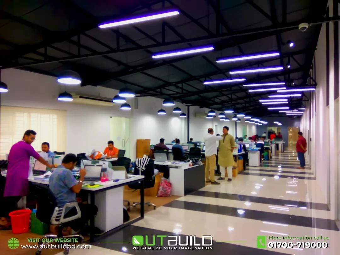Modern Garments Factory Interior Design