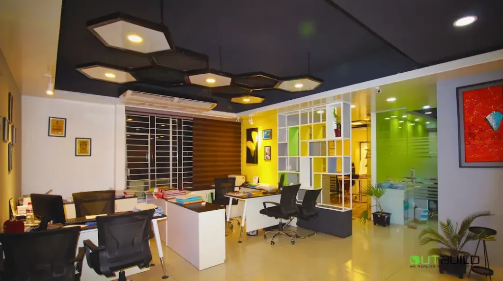 Corporate Office Interior Design | Ishan Kishan Agro Ltd