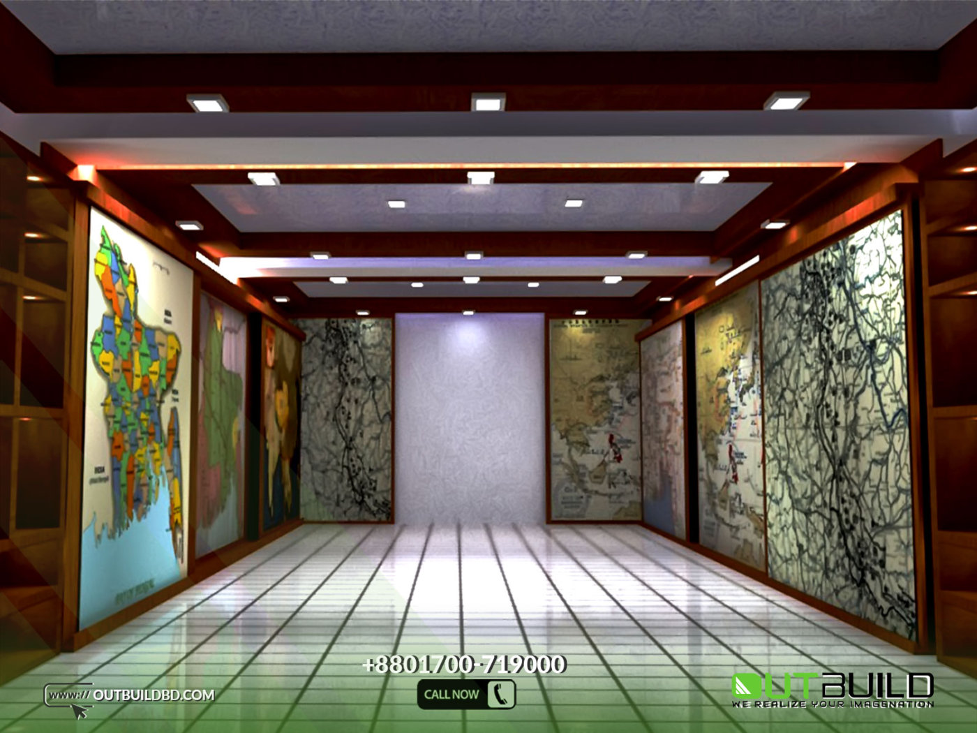 ST. Batelian Army Office Interior Design