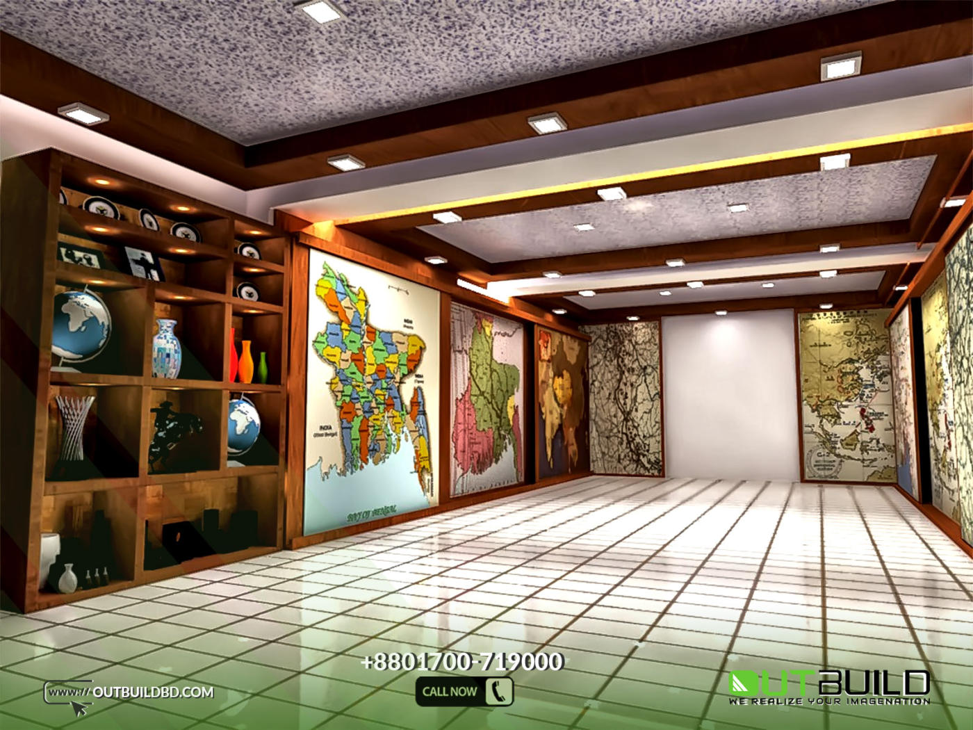 ST. Batelian Army Office Interior Design