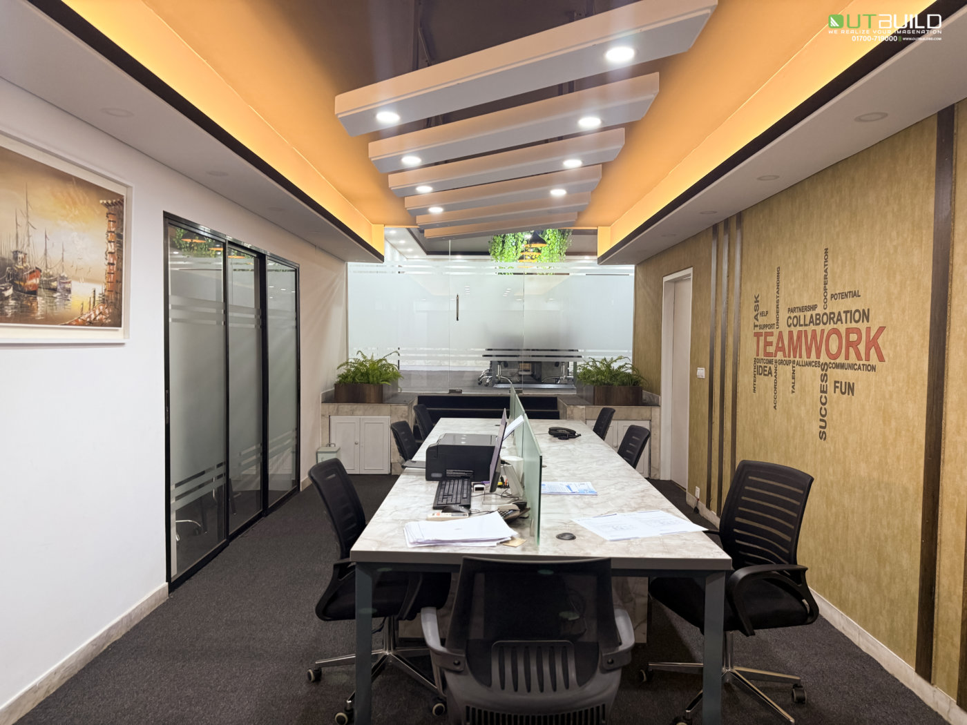 Modern Office Interior Design in Gulshan-1, Dhaka | Dr TIMS