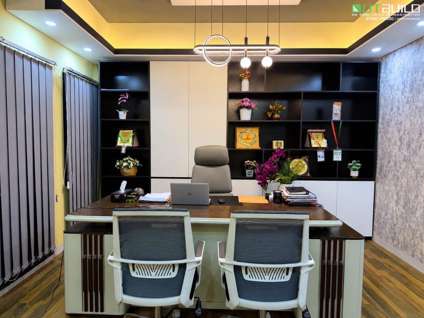 Modern Office Interior Design in Gulshan-1, Dhaka | Dr TIMS