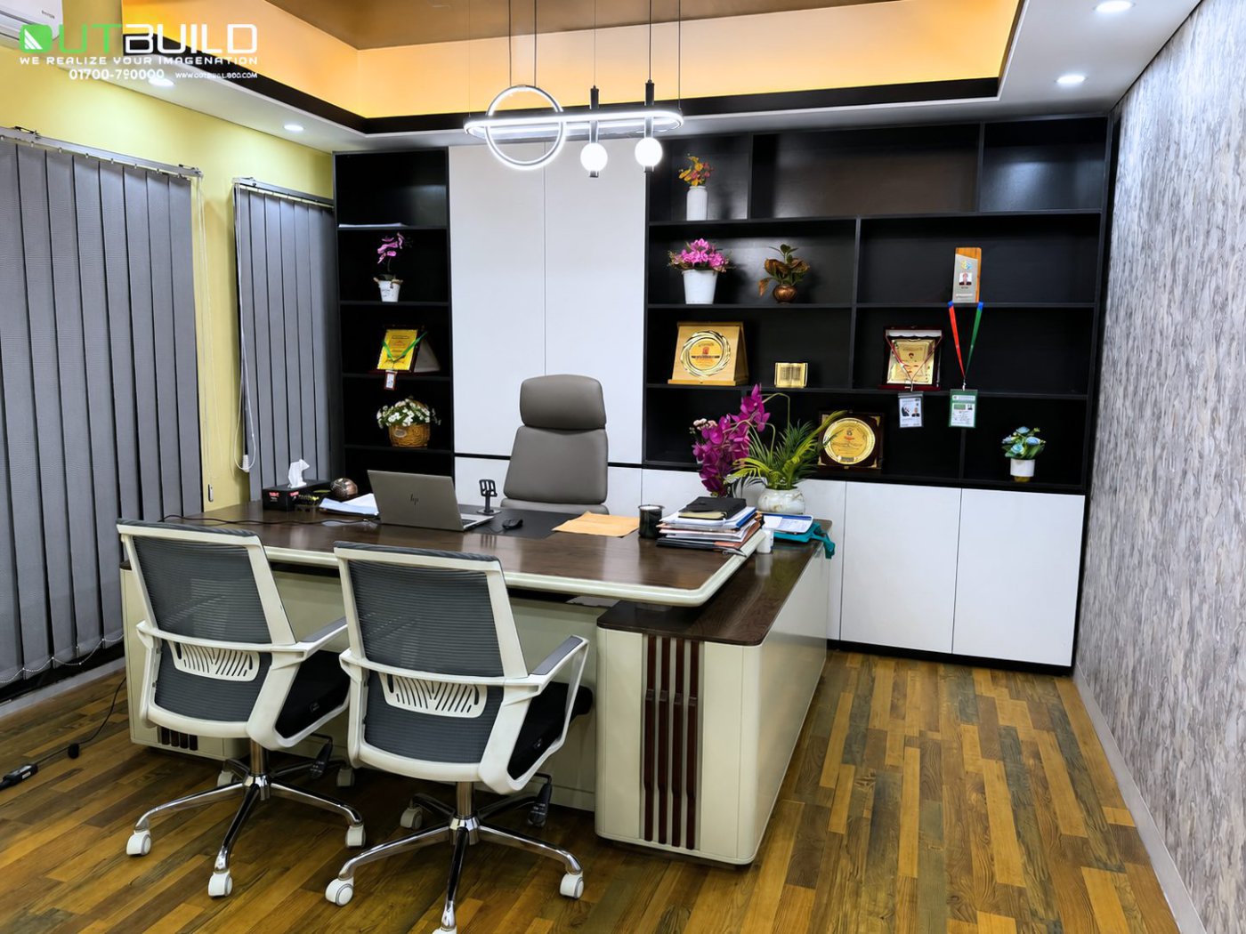 Modern Office Interior Design in Gulshan-1, Dhaka | Dr TIMS