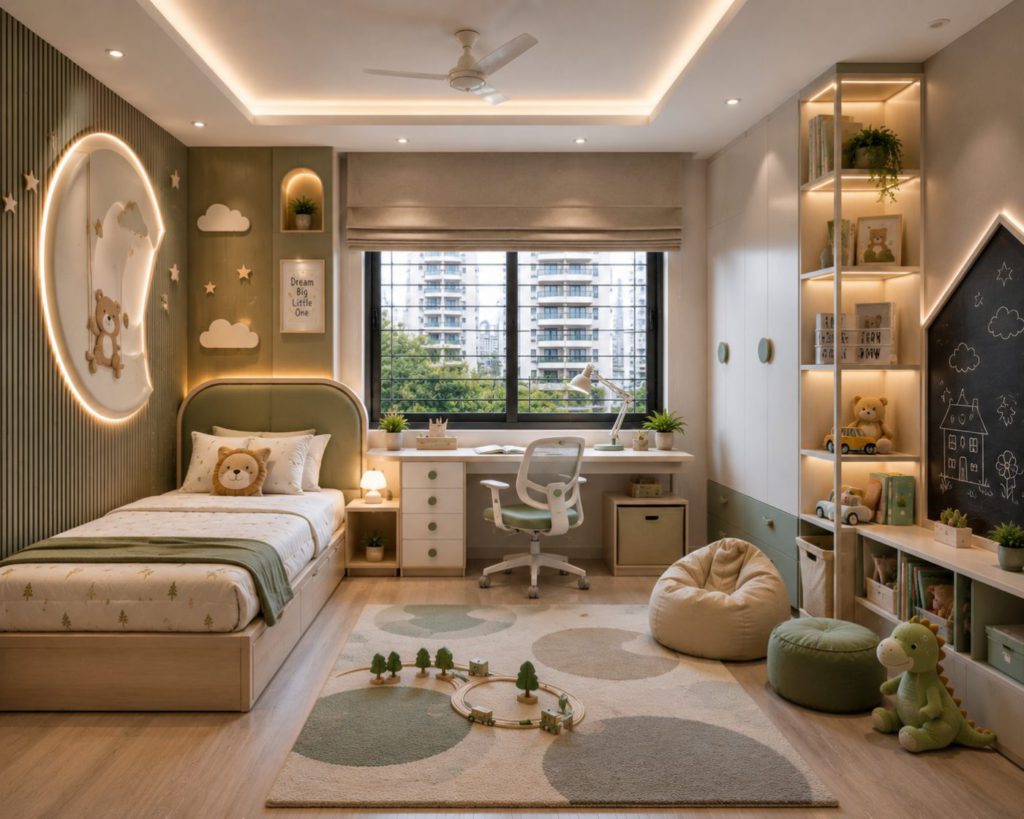 Kids Room Design Ideas for Modern Homes in Bangladesh || The Ultimate Guide to Creating a Safe, Creative & Functional Space