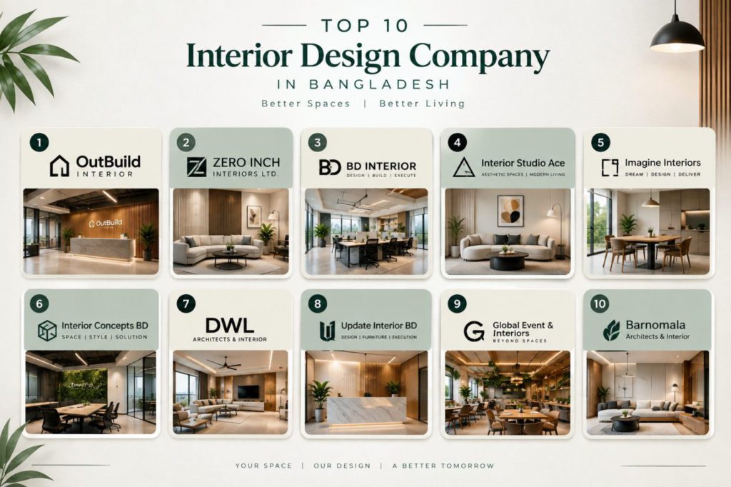 Top 10 Interior Design Companies in Bangladesh